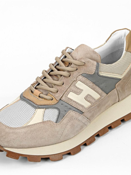 Erkek Günlük Sneaker – Süet & File Detaylı